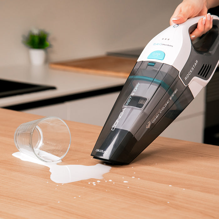 Aspirator de mână Cecotec Conga Rockstar Hand 8.4 V, 50 W, recipient 500 ml, autonomie 20 min