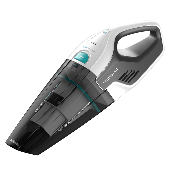 Aspirator de mână Cecotec Conga Rockstar Hand 8.4 V, 50 W, recipient 500 ml, autonomie 20 min