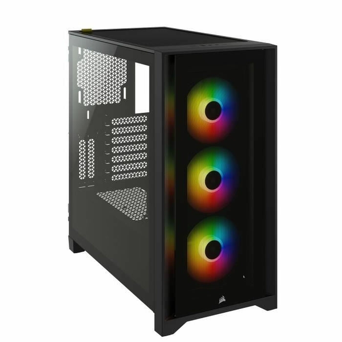 Unitate Semi-tower ATX Corsair iCUE 4000X RGB Negru