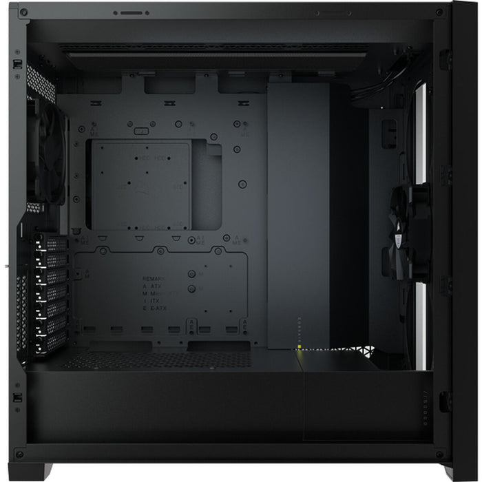 Unitate Semi-tower ATX Corsair 5000D Tempered Glass Negru Midi-Tower