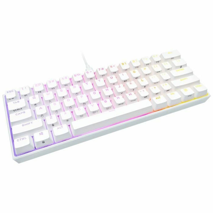 Tastatură Corsair K65 RGB Mini Azerty Franceză Negru