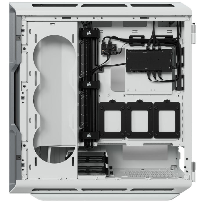 Dulap Rack în Perete Corsair iCUE 5000T RGB Alb Negru