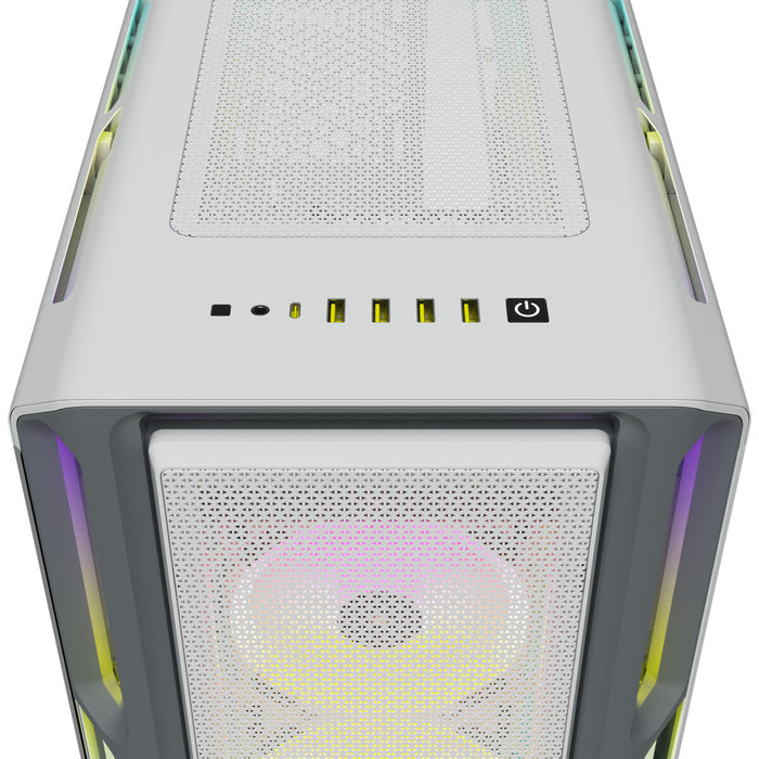 Dulap Rack în Perete Corsair iCUE 5000T RGB Alb Negru