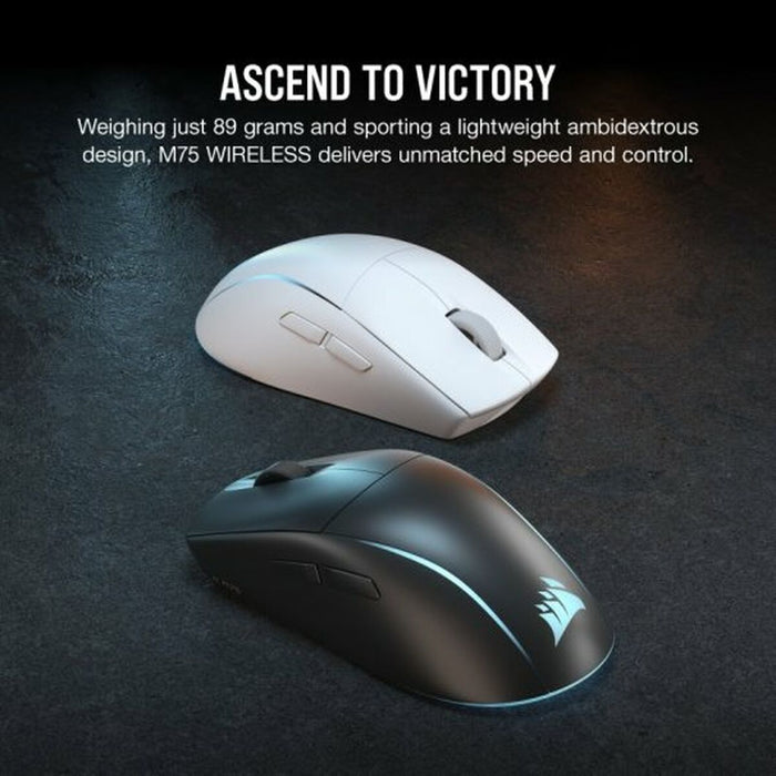 Mouse Corsair M75 RGB Alb 26000 DPI