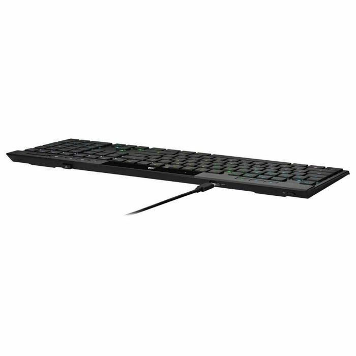 Tastatură Corsair Azerty Franceză Negru AZERTY