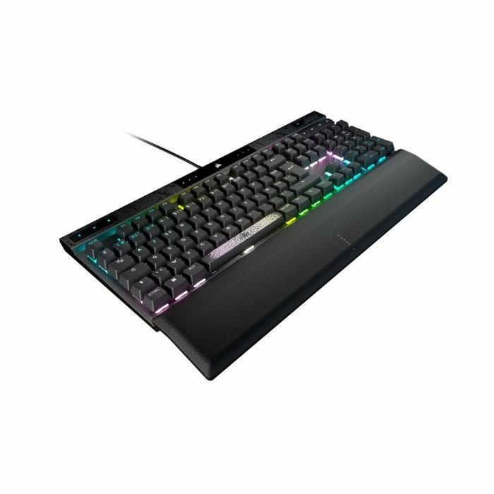 Tastatură Bluetooth Corsair K70 MAX RGB Negru Gri Franceză AZERTY