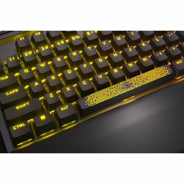 Tastatură Bluetooth Corsair K70 MAX RGB Negru Gri Franceză AZERTY