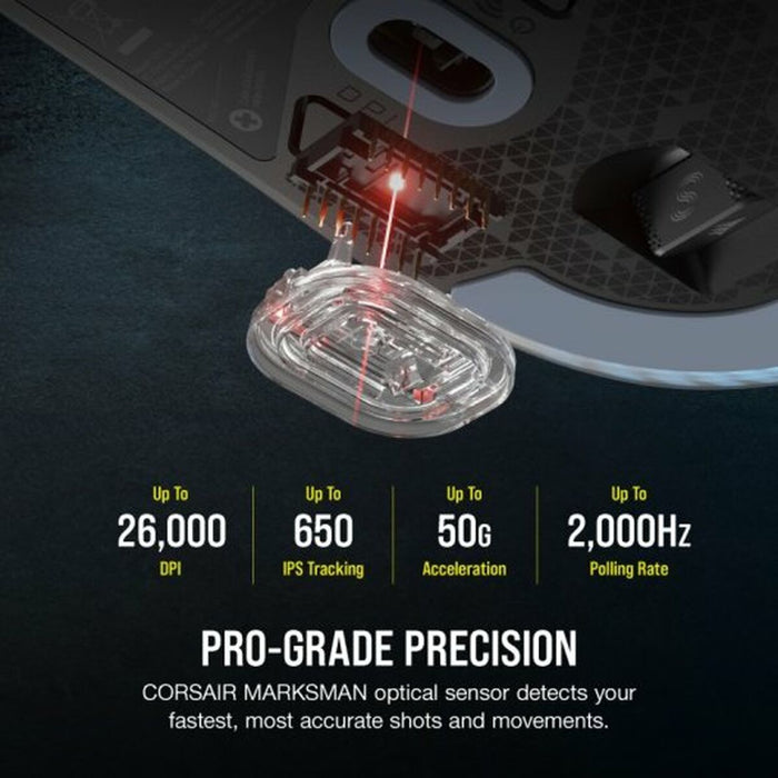 Mouse Corsair M75 RGB Negru 26000 DPI