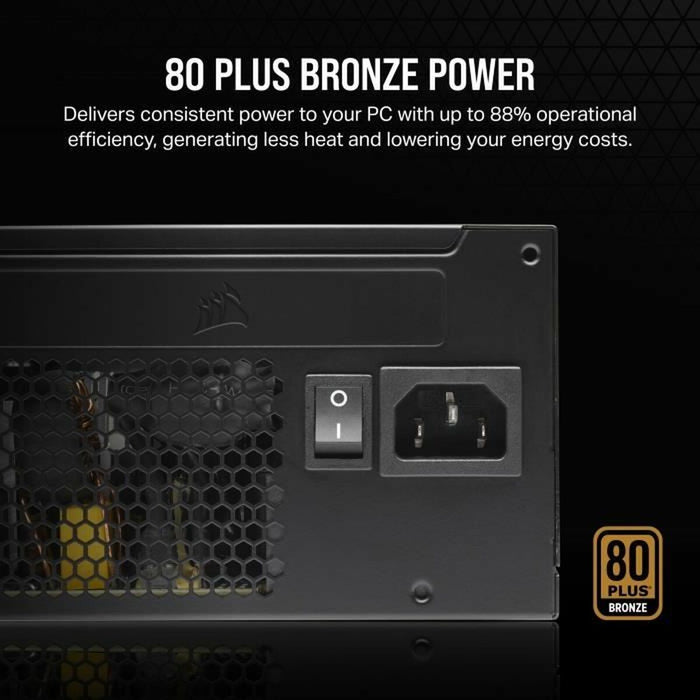 Sursă de Alimentare Corsair CP-9020278-EU 650 W 130 W 80 Plus Bronze