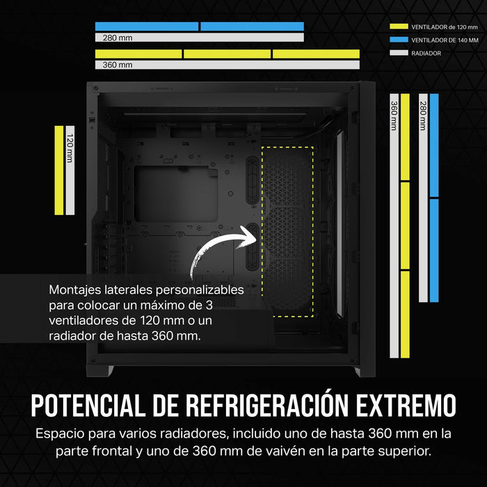 Unitate Semi-tower ATX Corsair 5000D Negru