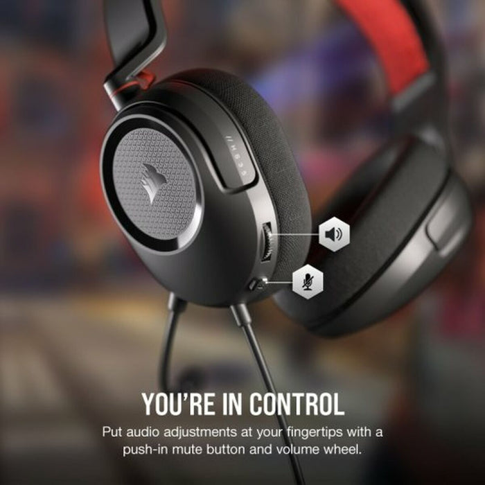 Căști cu Microfon Corsair HS35 v2 Albastru