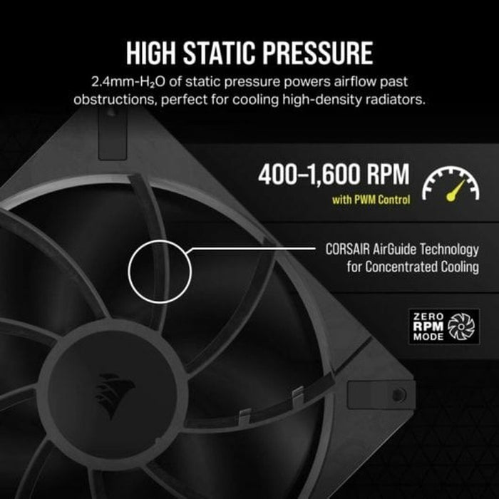 Ventilator de Unitate Corsair RS120 MAX PWM