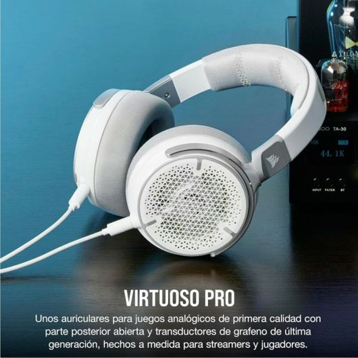 Căști cu Microfon Corsair Virtuoso Pro Alb