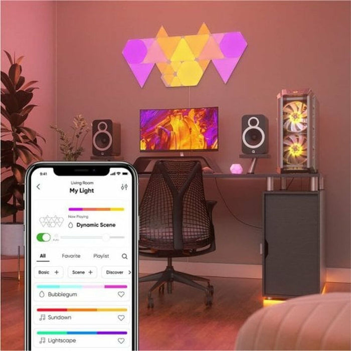 Panou LED Nanoleaf NL47-6002TW-15PK Alb