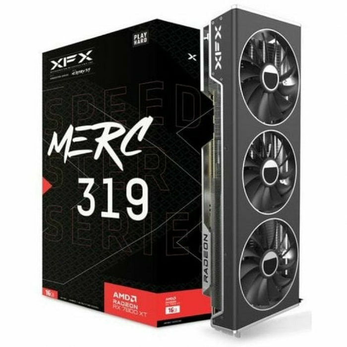 Placă Grafică XFX RX-78TMERCB9 AMD AMD RADEON RX 7800 XT 16 GB GDDR6