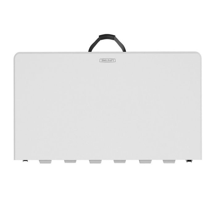 Masă Pliabilă Lifetime Alb Oțel Plastic 94 x 74 x 94 cm
