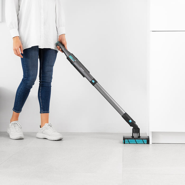 Aspirator vertical Cecotec Scoba 2100 Twice Max, 210 W, autonomie până la 45 min, 2 trepte