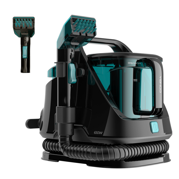 Aspirator pentru tapițerii Cecotec Conga 5000 Carpet&Spot Clean XXL, 650 W, rezervoare de 1,4 l și 1,2 l, 12 kPa