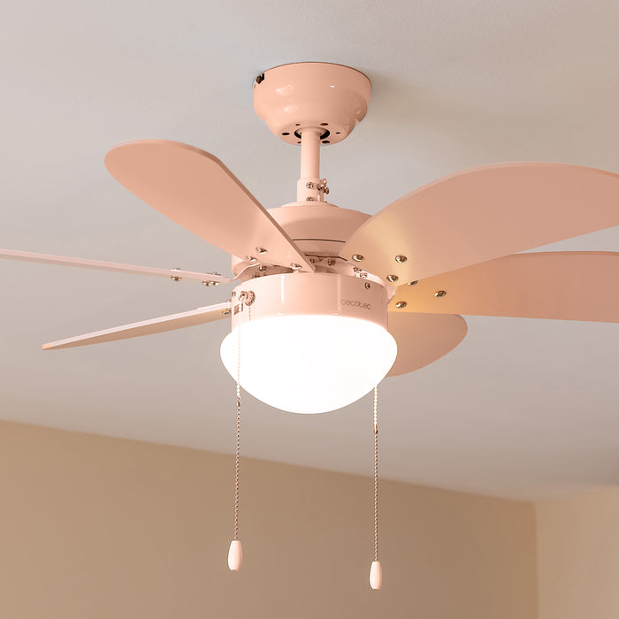 Ventilator de tavan cu lampă Cecotec EnergySilence Aero 3600 Vision Full Nude, 50 W, diametru 92 cm, 3 trepte