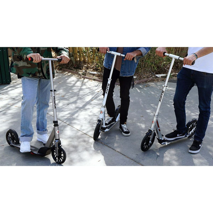 Trotinetă Scuter  A5 Lux Razor 13073001 Albastru Roșu Argintiu