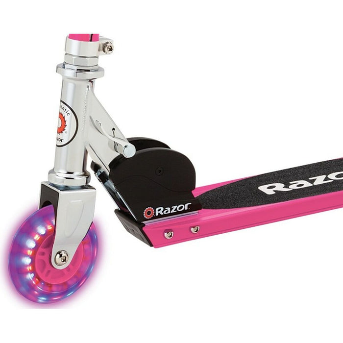 Trotinetă Scuter Razor S Spark Sport Negru Roșu Roz