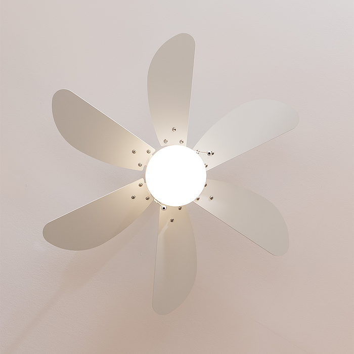 Ventilator de tavan cu lumină Cecotec EnergySilence Aero 3600 Vision Full White, 50 W, diametru 92 cm, 3 viteze