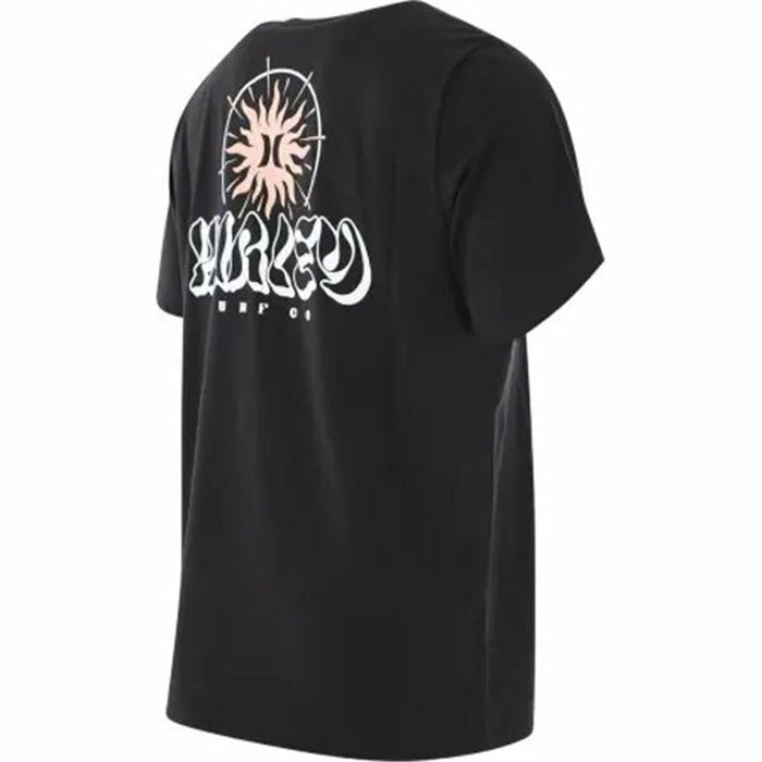 Tricou Hurley Evd Exp Sun Is Shinning Negru Bărbați