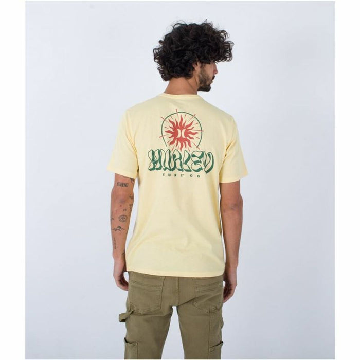 Tricou Hurley Evd Exp Sun Is Shinning Galben Bărbați