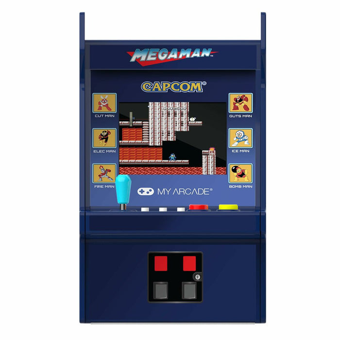 Consolă de Jocuri Portabilă My Arcade Micro Player PRO - Megaman Retro Games Albastru