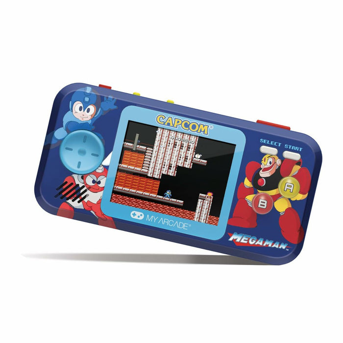 Consolă de Jocuri Portabilă My Arcade Pocket Player PRO - Megaman Retro Games Albastru