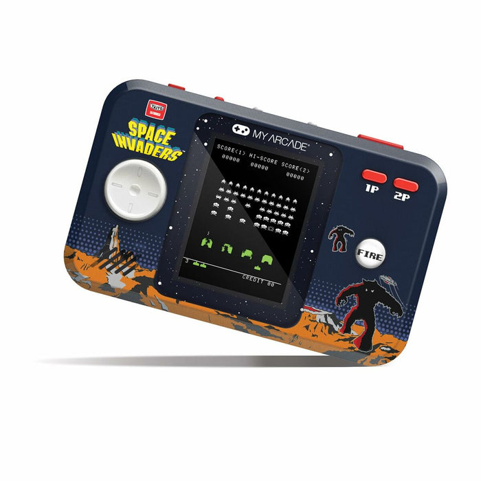 Consolă de Jocuri Portabilă My Arcade Pocket Player PRO - Space Invaders Retro Games