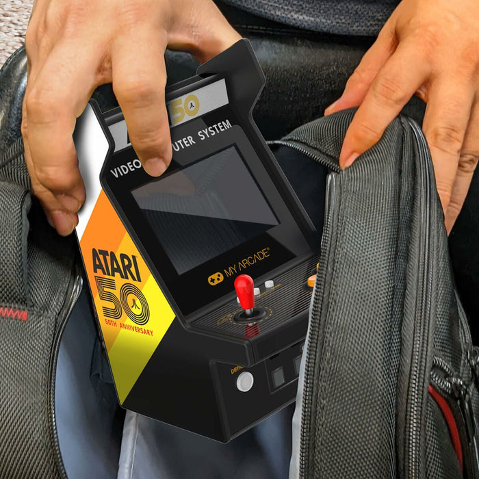 Consolă de Jocuri Portabilă My Arcade Micro Player PRO - Atari 50th Anniversary Retro Games