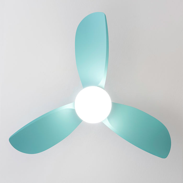 Ventilator de tavan cu iluminare Cecotec EnergySilence Aero 3050 Sky, 35 W, 6 trepte, 3 pale