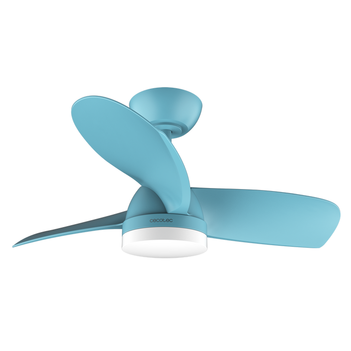 Ventilator de tavan cu iluminare Cecotec EnergySilence Aero 3050 Sky, 35 W, 6 trepte, 3 pale