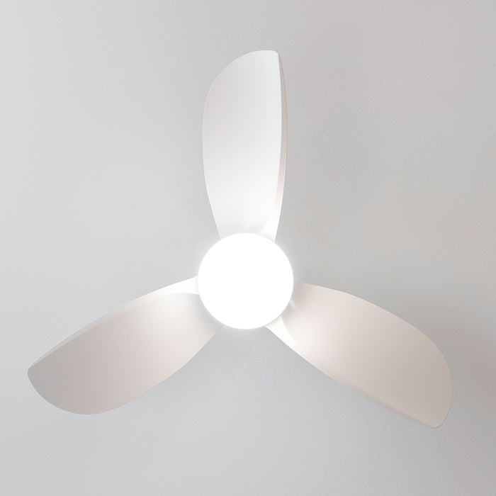 Ventilator de tavan cu iluminare LED Cecotec EnergySilence Aero 3050 White, 35 W, 36”, 6 trepte, alb
