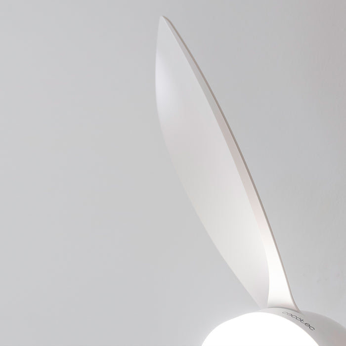 Ventilator de tavan cu iluminare LED Cecotec EnergySilence Aero 3050 White, 35 W, 36”, 6 trepte, alb