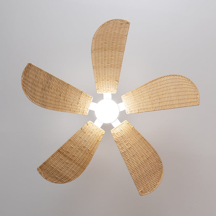 Ventilator de tavan cu lumină Cecotec EnergySilence Aero 5290 Natural, 40 W, diametru 132 cm, 6 trepte
