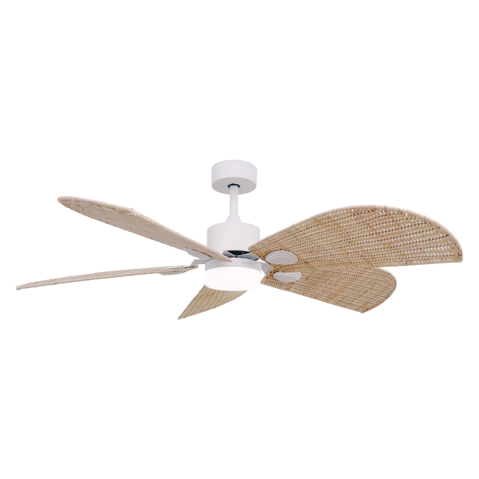 Ventilator de tavan cu lumină Cecotec EnergySilence Aero 5290 Natural, 40 W, diametru 132 cm, 6 trepte