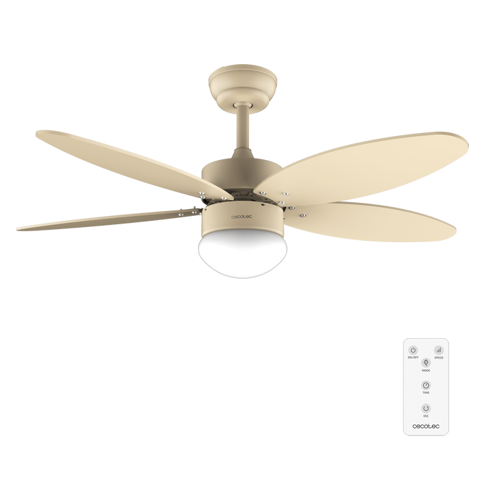 Ventilator de tavan cu lumină Cecotec EnergySilence Aero 4260 Full SunLight, 40 W, diametru 106 cm, 6 trepte