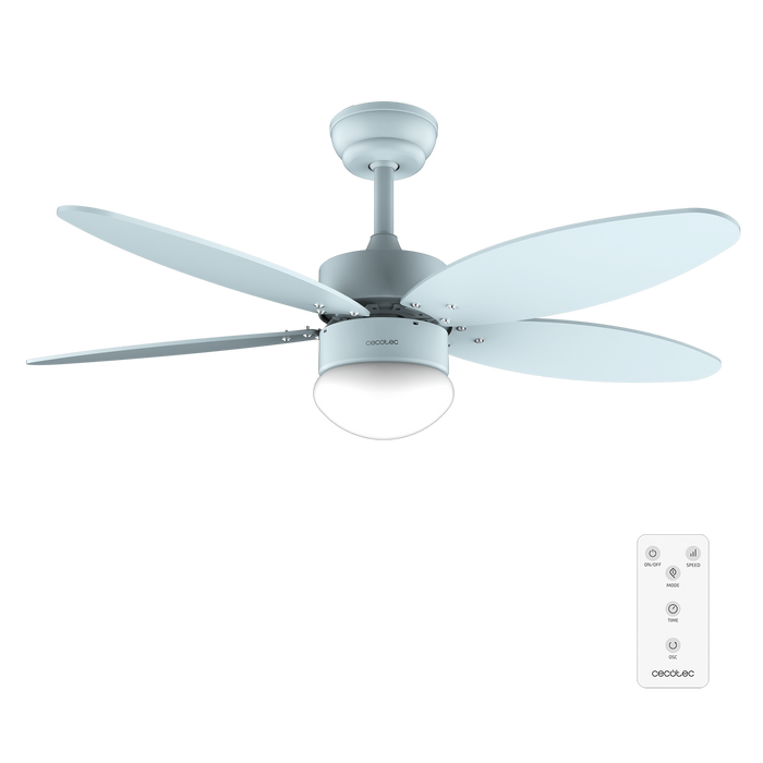 Ventilator de tavan cu iluminare Cecotec EnergySilence Aero 4260 Full Sky, 40 W, 107 cm, 6 trepte