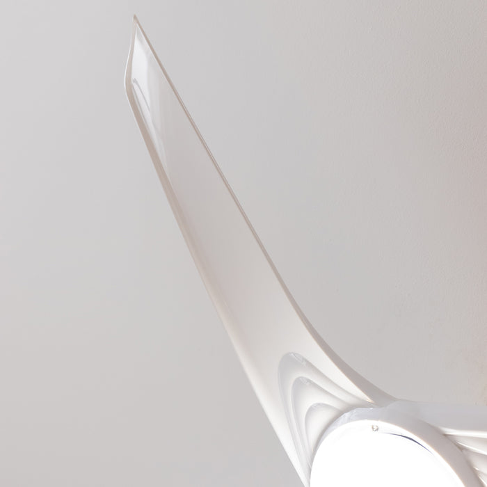 Ventilator de tavan cu lumină Cecotec EnergySilence Aero 560 GoldWhite, 60 W, diametru 132 cm, 3 trepte