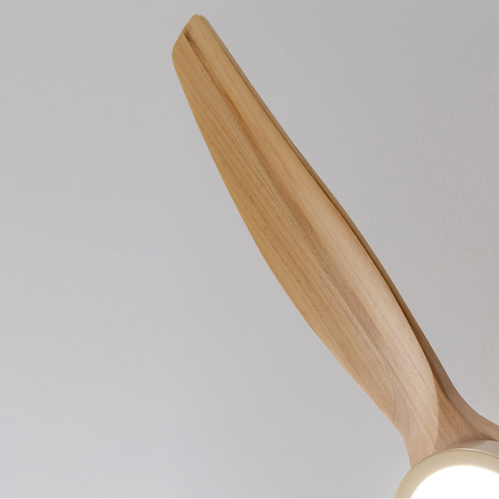 Ventilator de tavan cu lampă Cecotec EnergySilence Aero 5295 GoldWhite, 35 W, diametru 132 cm, 6 trepte
