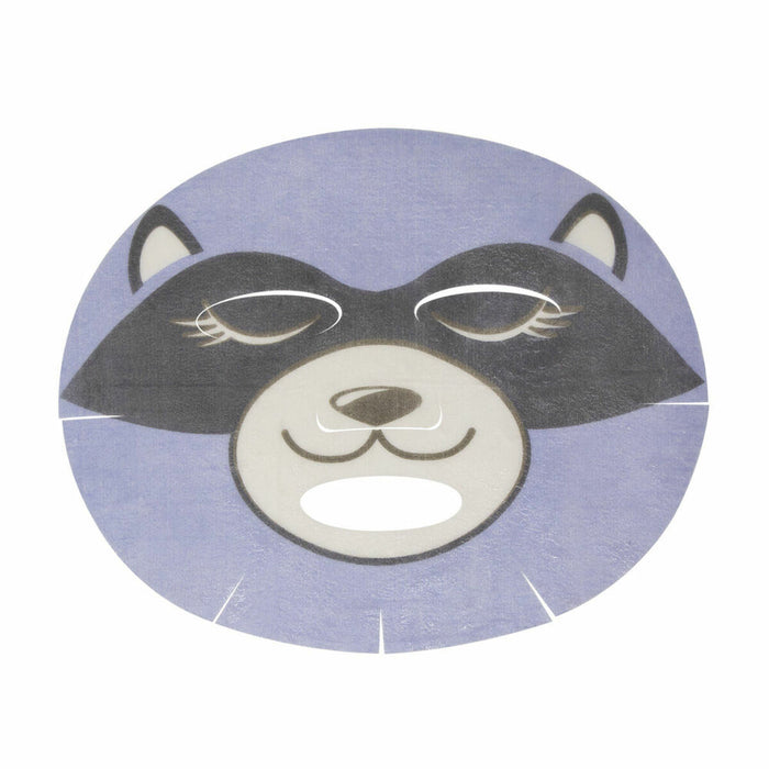 Mască de Față The Crème Shop Wake Up, Skin! Raccoon (25 g)