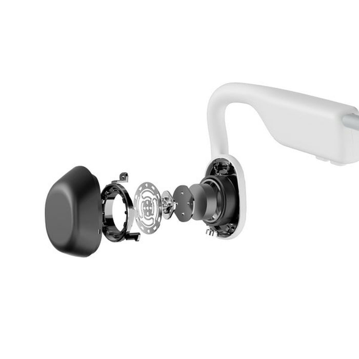 Căști Bluetooth Shokz OpenMove Alb