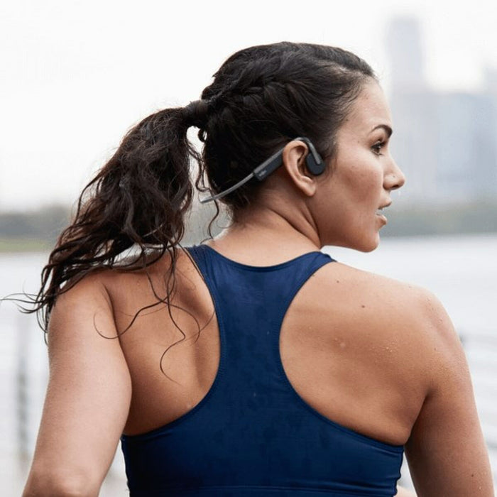 Căști Bluetooth Shokz OpenMove Gri