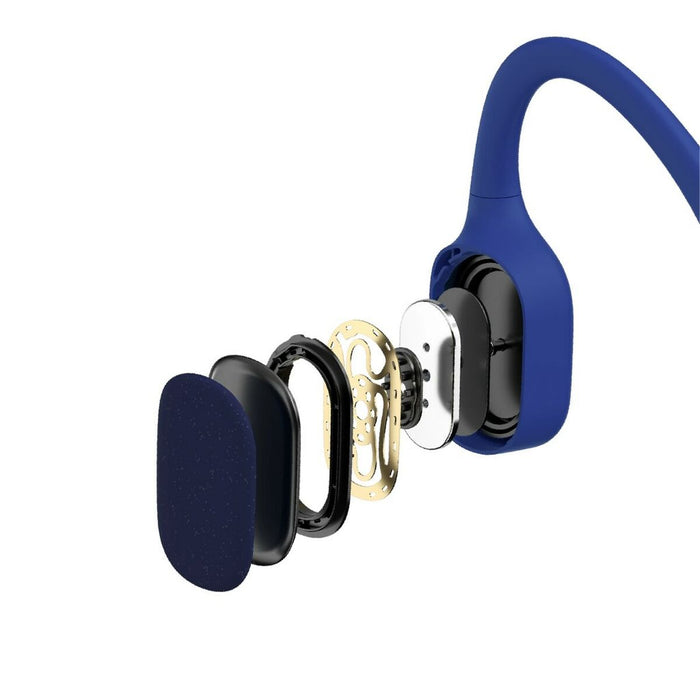 Căști Bluetooth Sportive Shokz Open Swim Albastru Negru