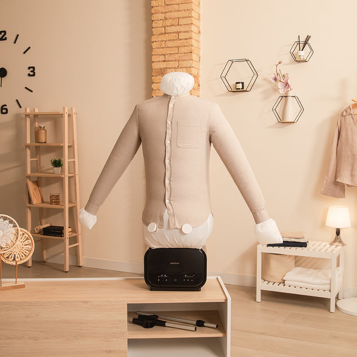 Mannechin pentru uscare și călcare Cecotec IronHero 1200 Mannequin Dry S, 1200 W, 50–70 °C, temporizator 15–180 min