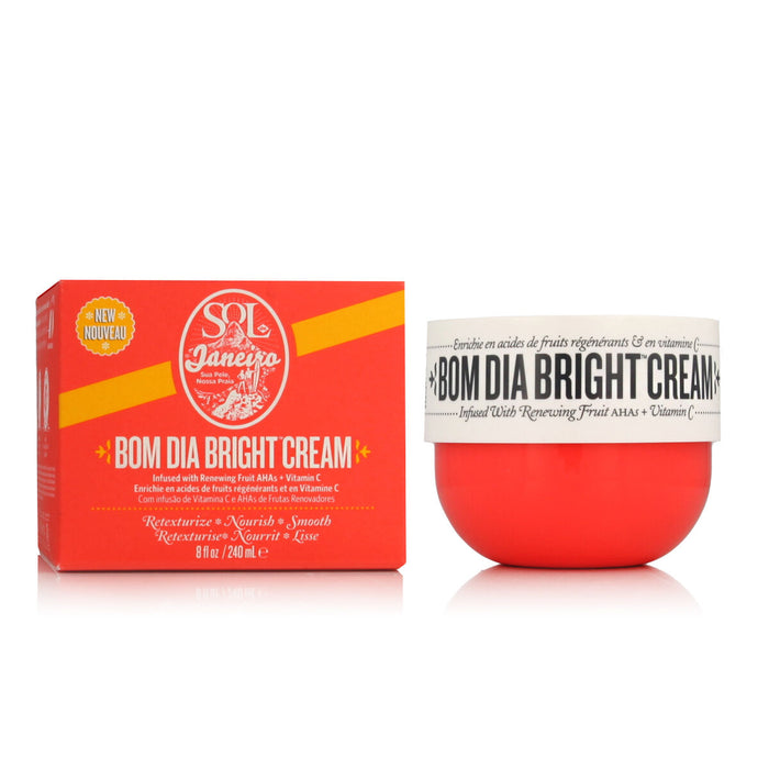 Cremă Corporală Hidratantă Sol De Janeiro Bom Dia Bright 240 ml