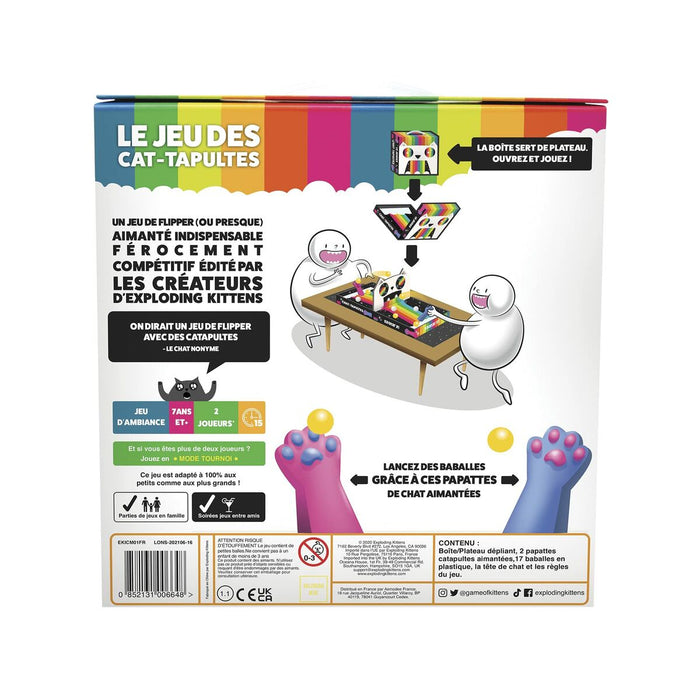 Joc de Masă Asmodee Le Jeu des Cat-Tapultes (FR)