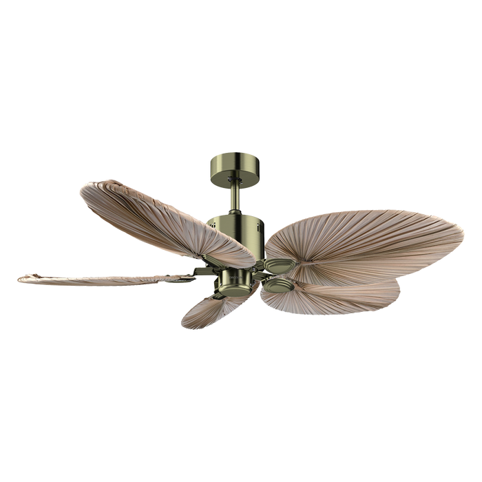 Ventilator de tavan Cecotec EnergySilence Aero 5200 Natural Palm, 38 W, diametru 127 cm, 6 trepte, 5 pale